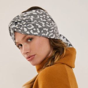 ANTHROPOLOGIE Leopard-Spotted Ear Warmer